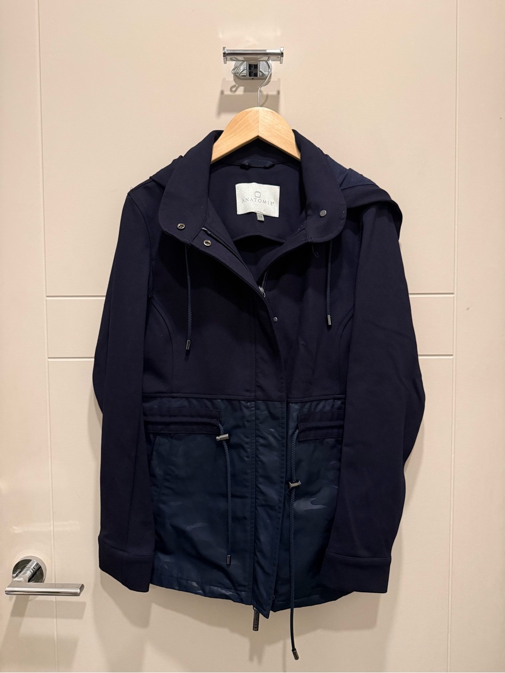 Anatomie Two Tone Performance Travel Jacket Navy/Camo